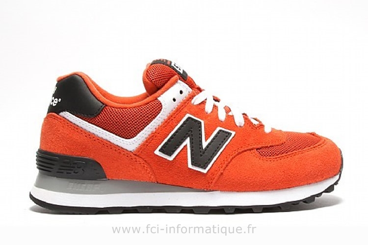 new balance femme rouge orange